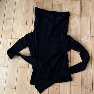 Rick Owens Cropped Cashmere Sweater